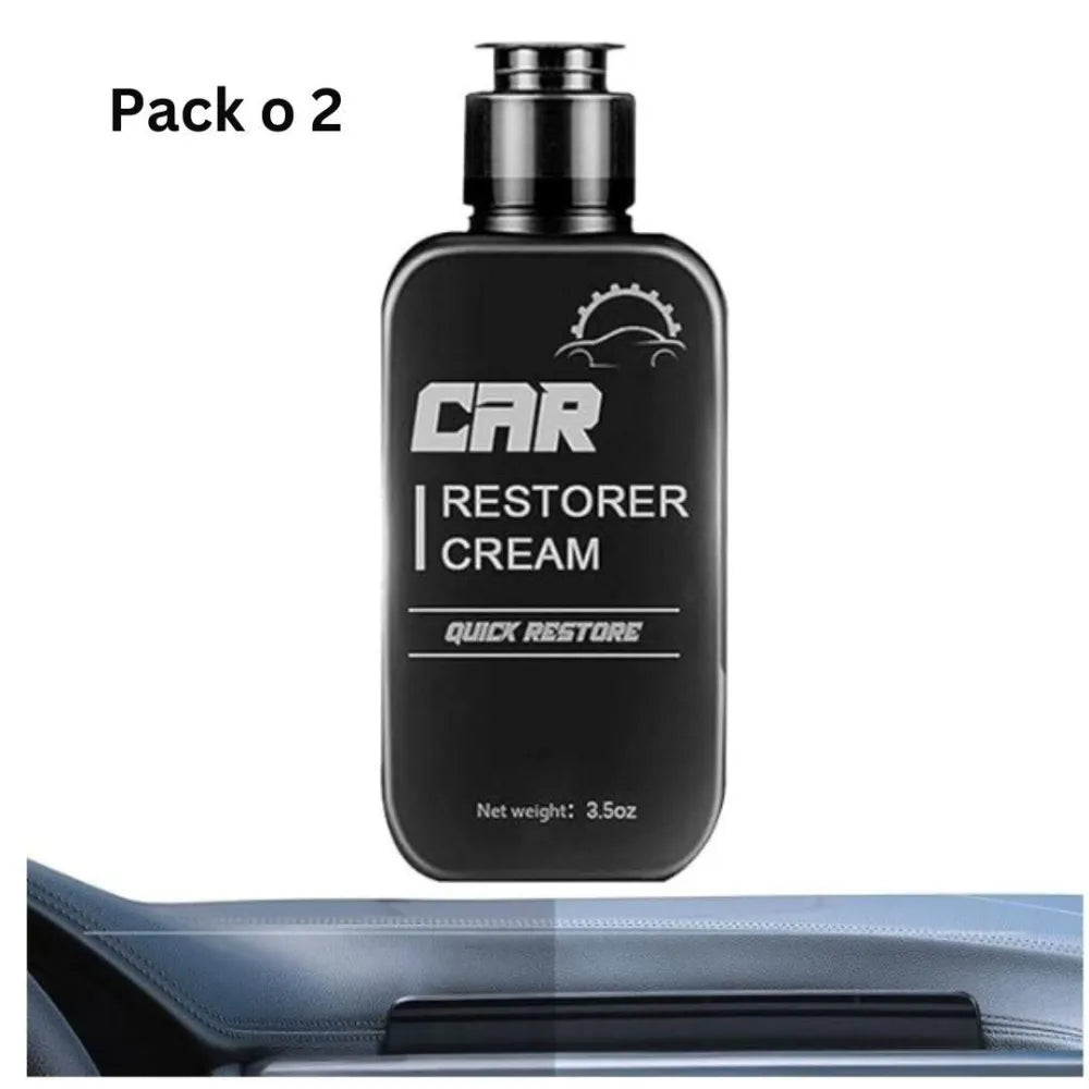 Car restorer cream (pack of 2)