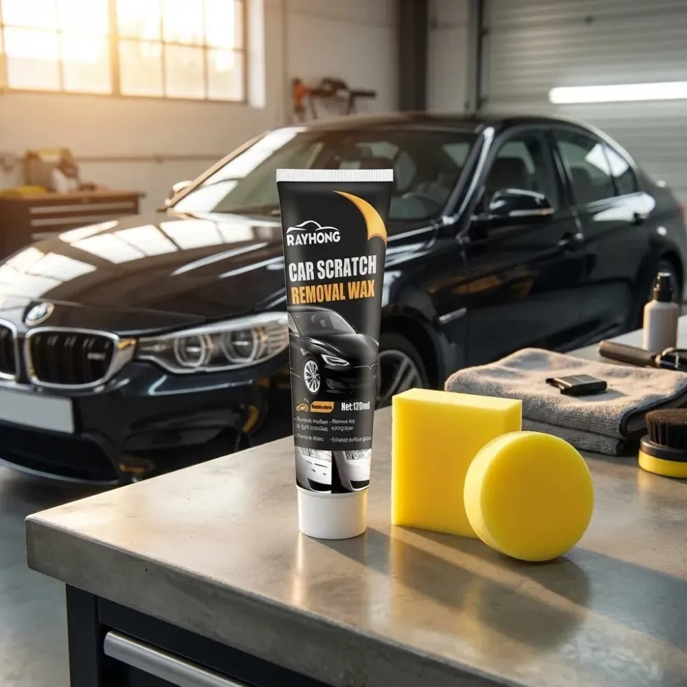Car scratch removal wax pack of 2