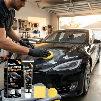 Car scratch removal wax pack of 2