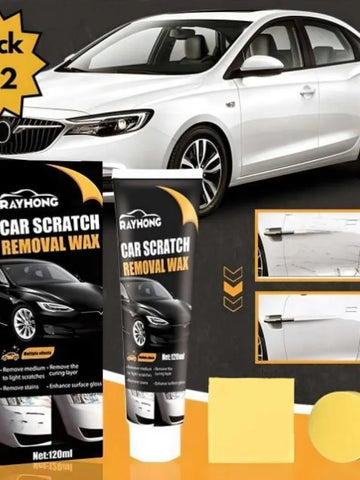 Car Scratch Removal Wax Pack of 2