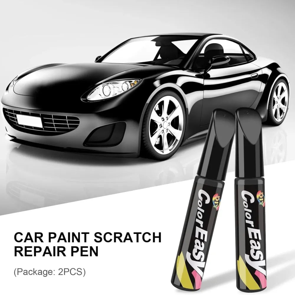 Car scratch remover paint – black (pack of 2)
