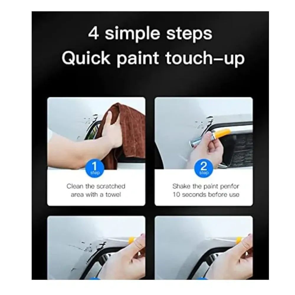 Car scratch remover paint – black (pack of 2)