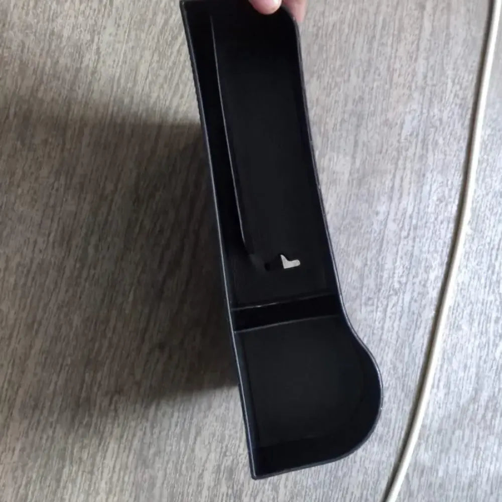 Car seat gap filler organizer