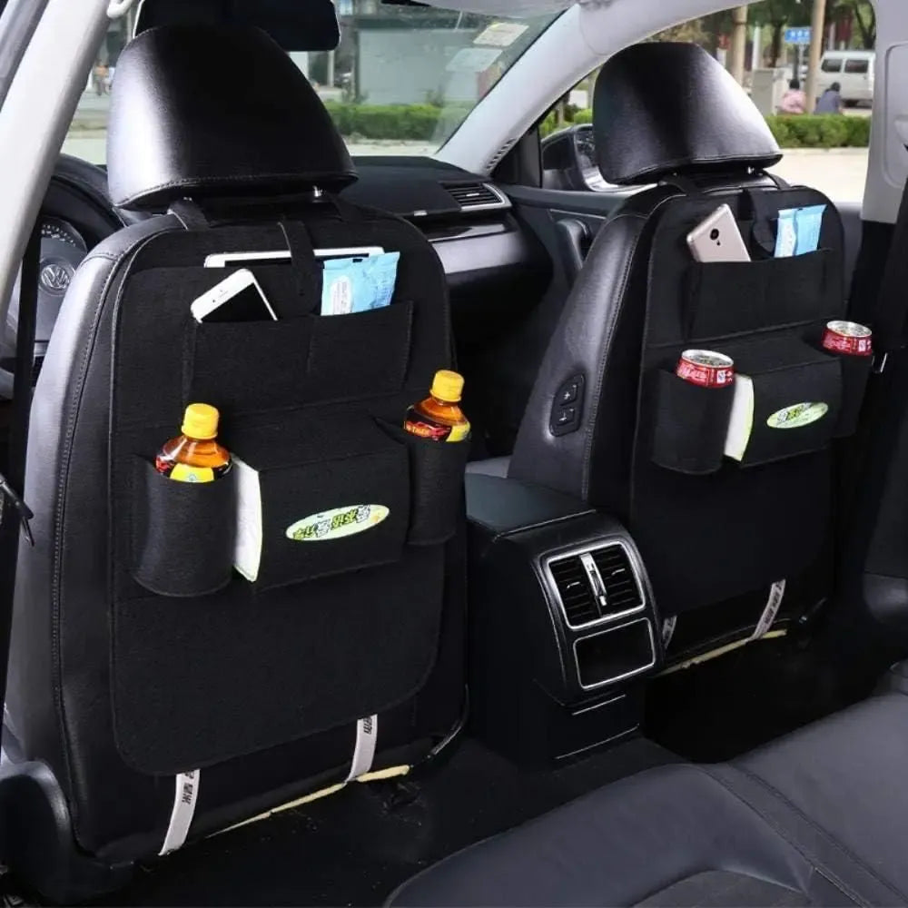 Car seat organizer (2-pack) - car and bike accessories