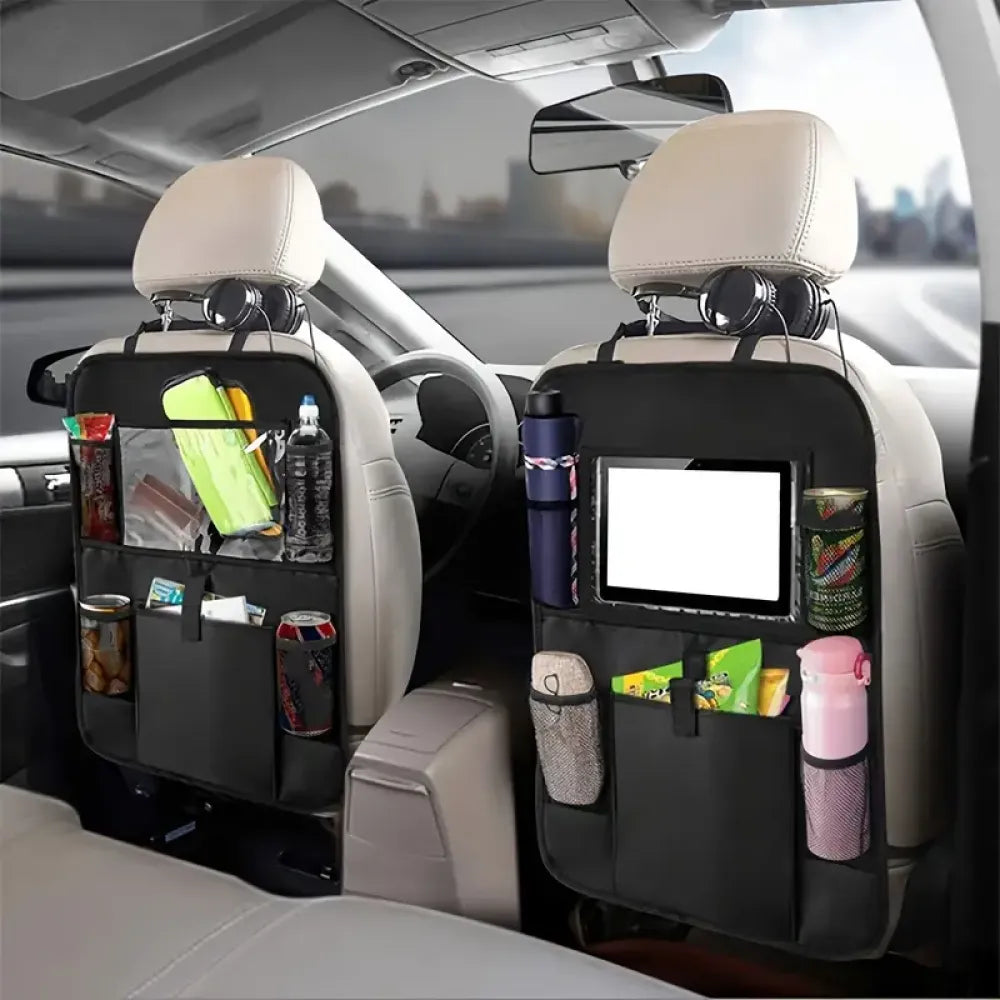 Car seat organizer (2-pack) - car and bike accessories