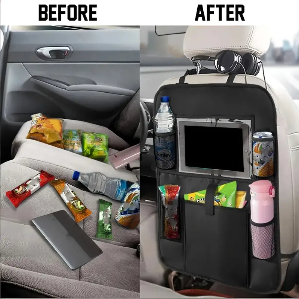 Car seat organizer (2-pack) - car and bike accessories
