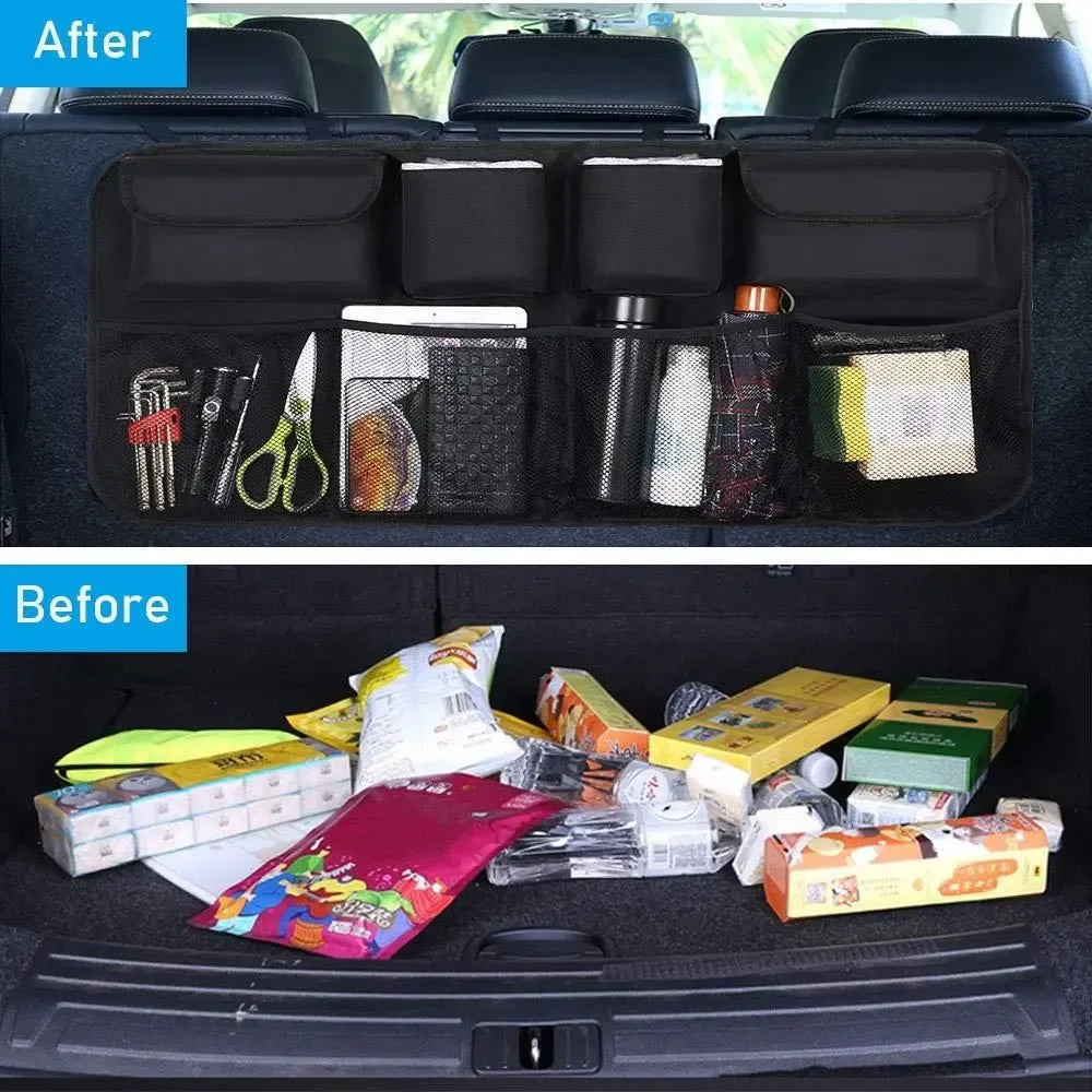 Car seat organizer bag - potential heroes