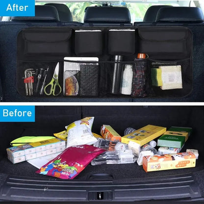 Car seat organizer bag - potential heroes