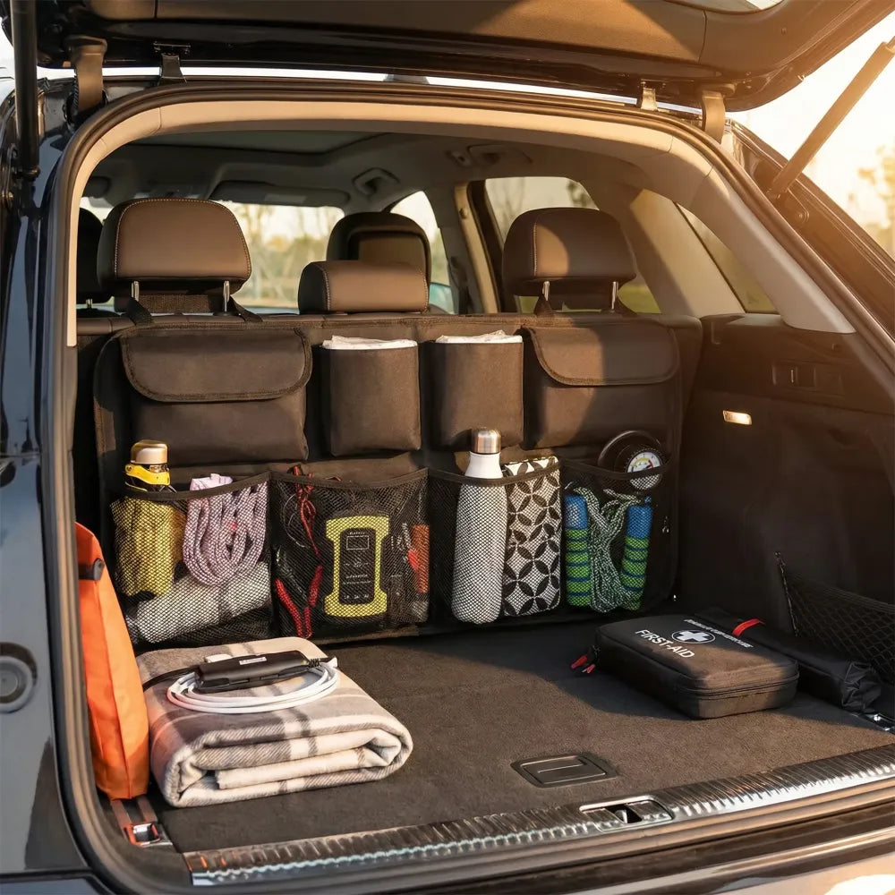 Car seat organizer bag - potential heroes