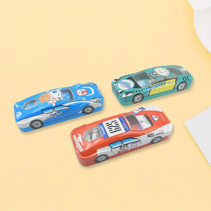 Car-shaped metal pencil box - office