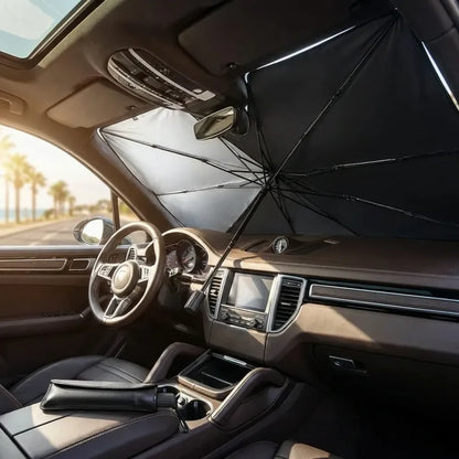Car sunshade umbrella