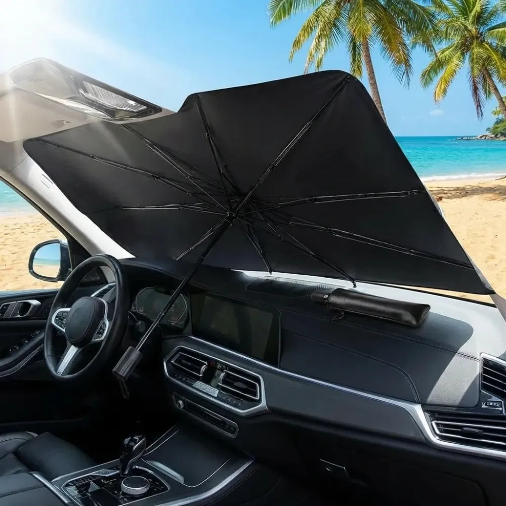Car sunshade umbrella