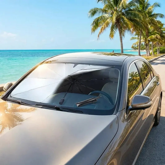 Car sunshade umbrella