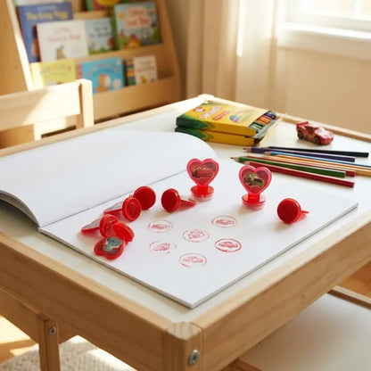 Car-themed stamp set - toys