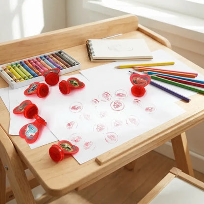 Car-themed stamp set - toys