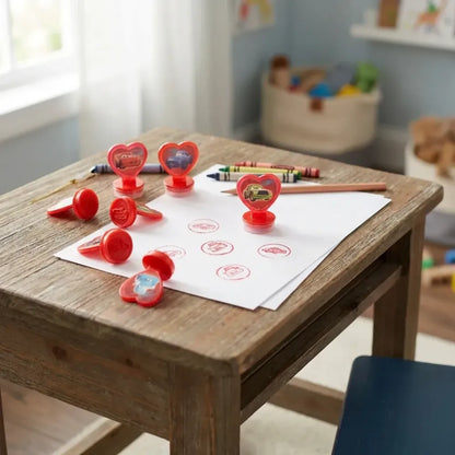 Car-themed stamp set - toys