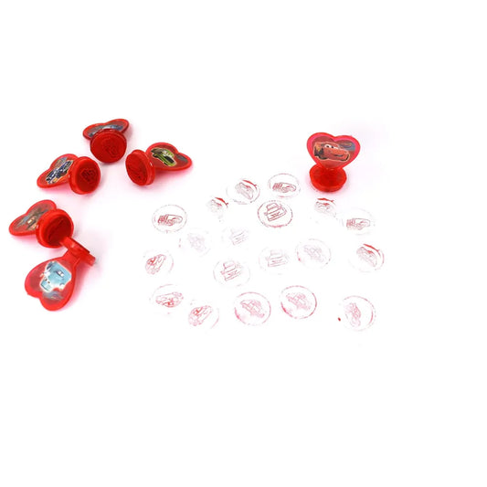 Car-themed stamp set - toys