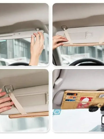 Car Visor Storage Organizer