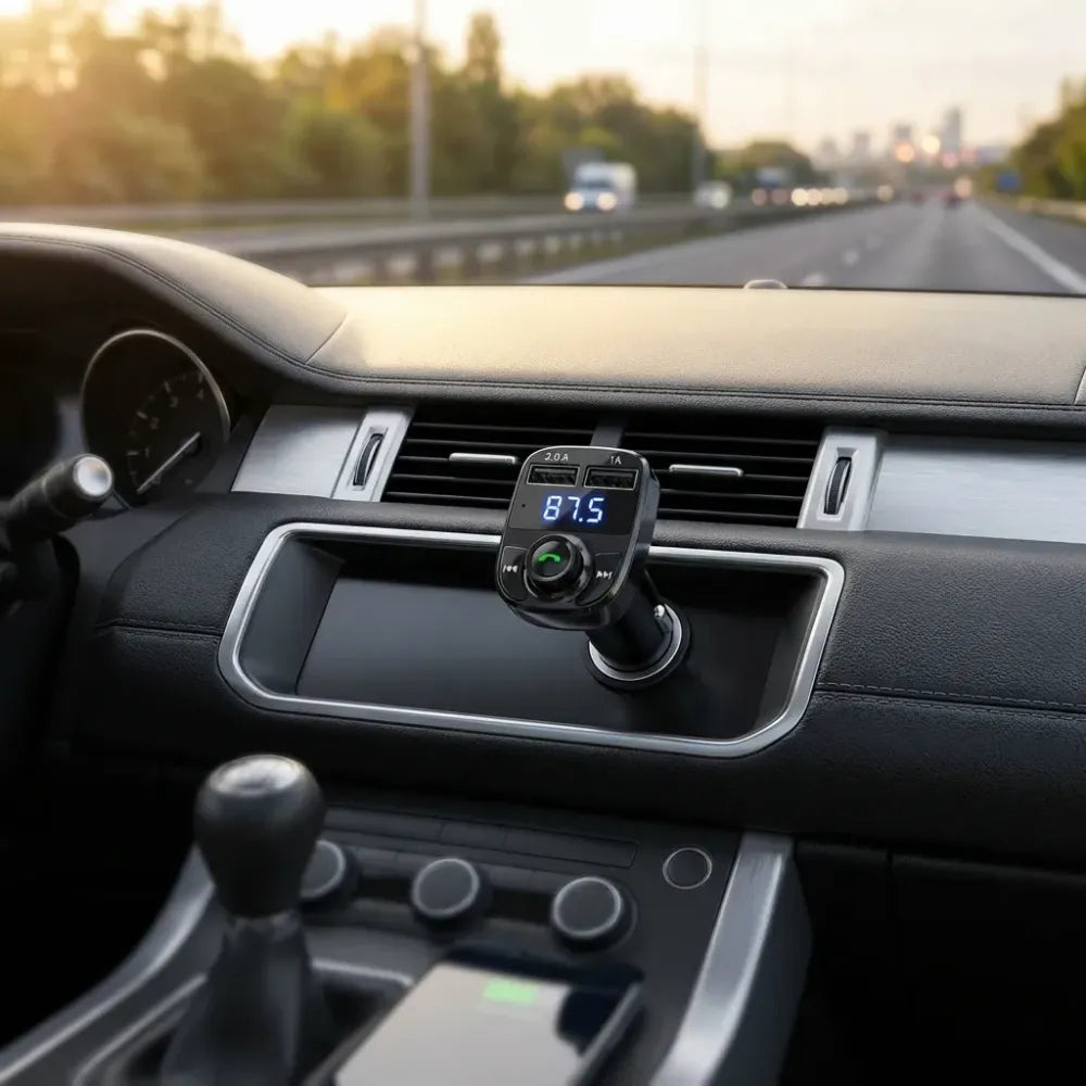 Car-x8 bluetooth fm transmitter - automotive
