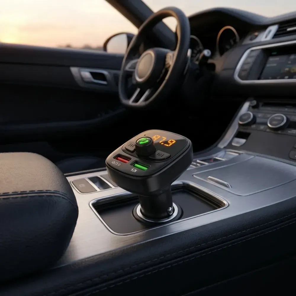 Car-x8 bluetooth fm transmitter - automotive