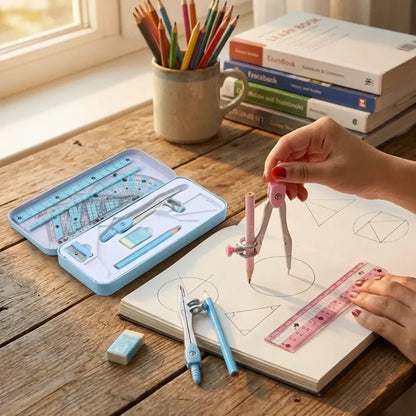 Cartoon pencil case set - home improvement