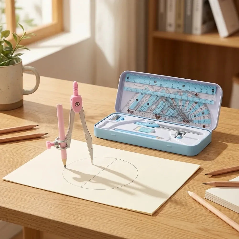 Cartoon pencil case set - home improvement