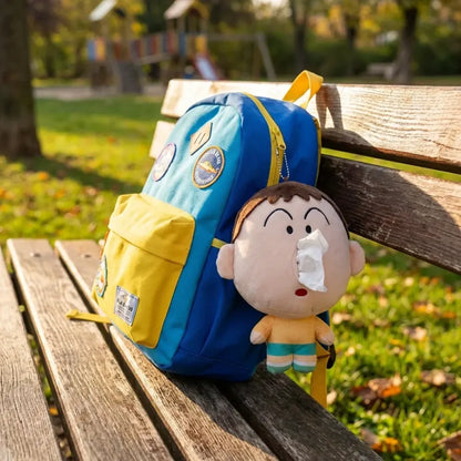 Cartoon plush tissue holder