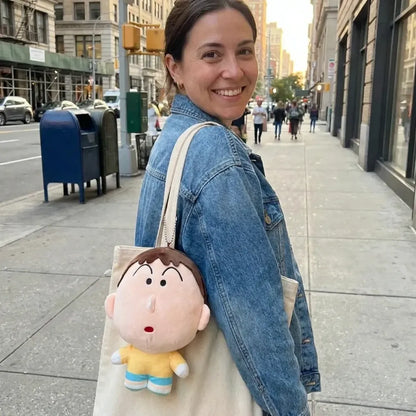 Cartoon plush tissue holder
