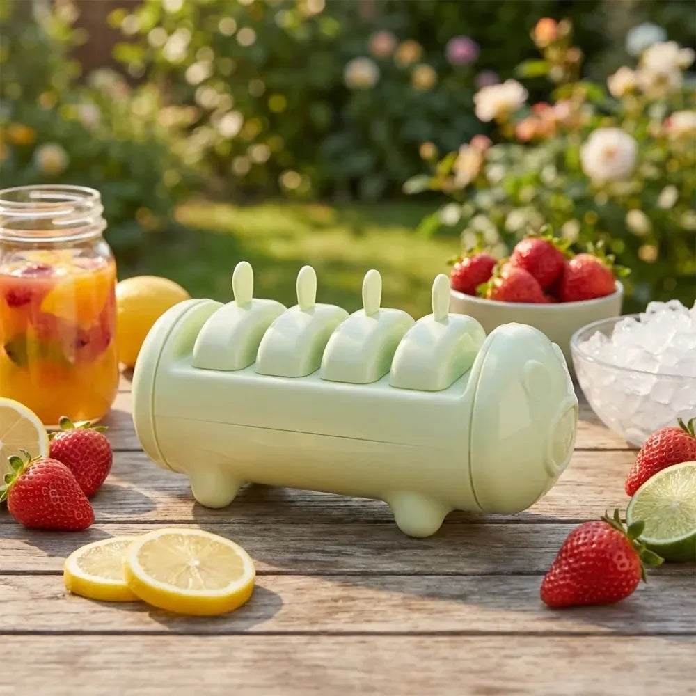 Cartoon popsicle mold set - home & kitchen