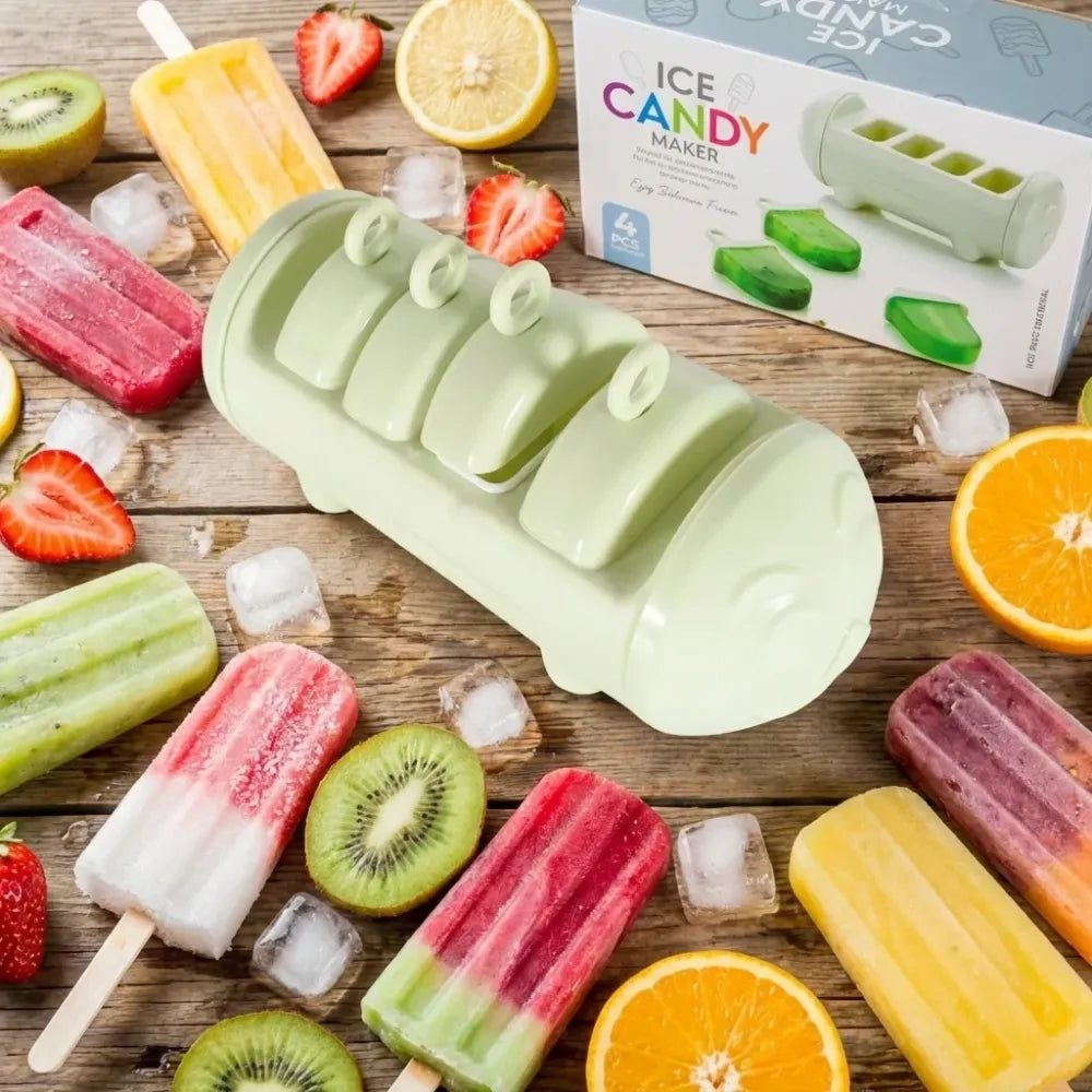 Cartoon popsicle mold set - home & kitchen