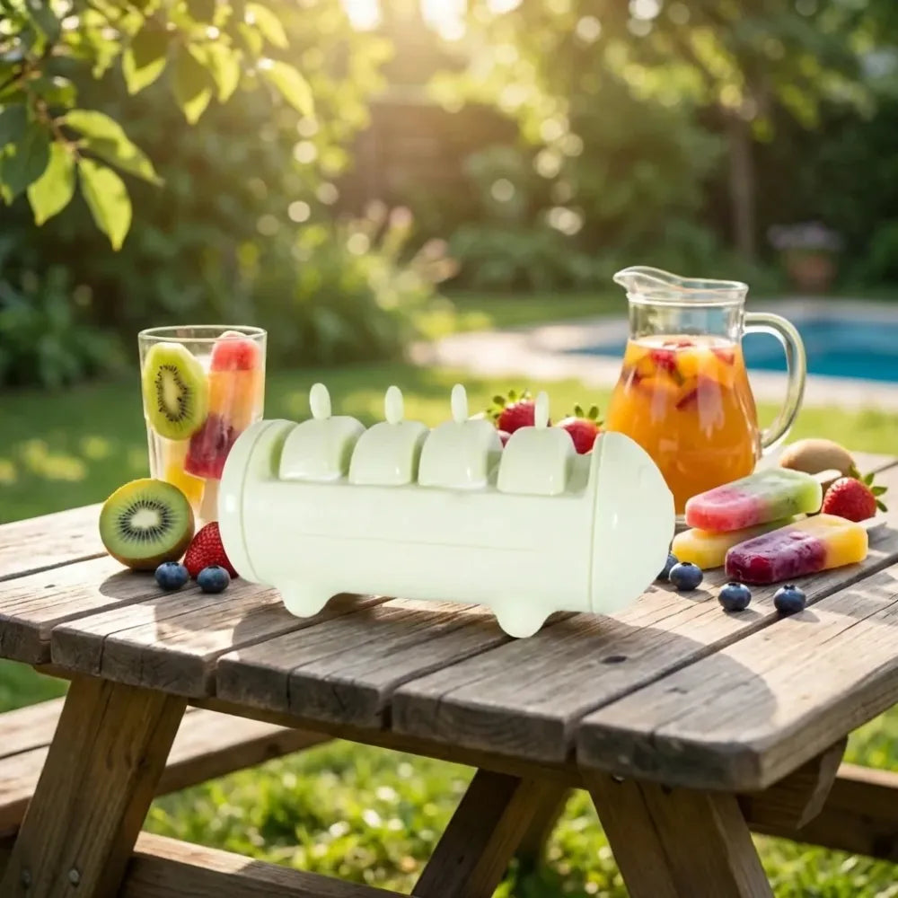 Cartoon popsicle mold set - home & kitchen