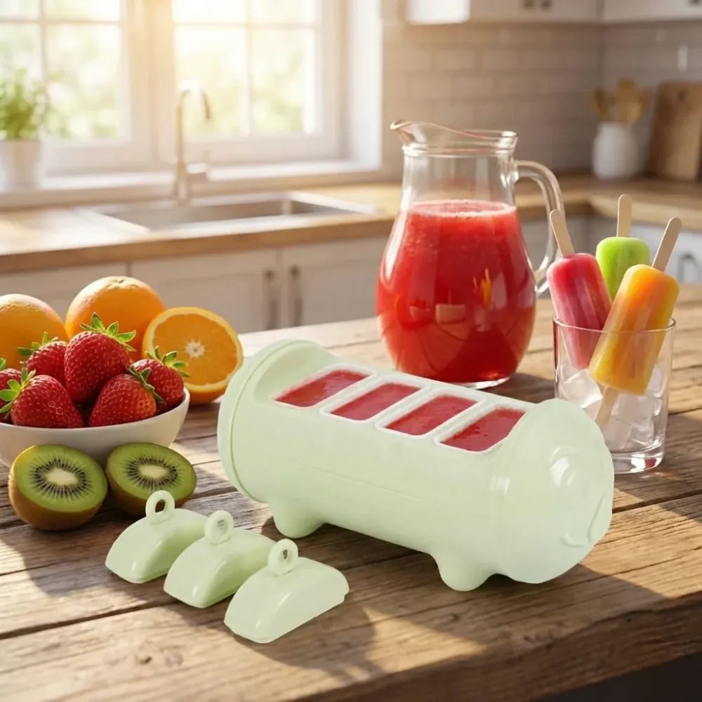 Cartoon popsicle mold set - home & kitchen