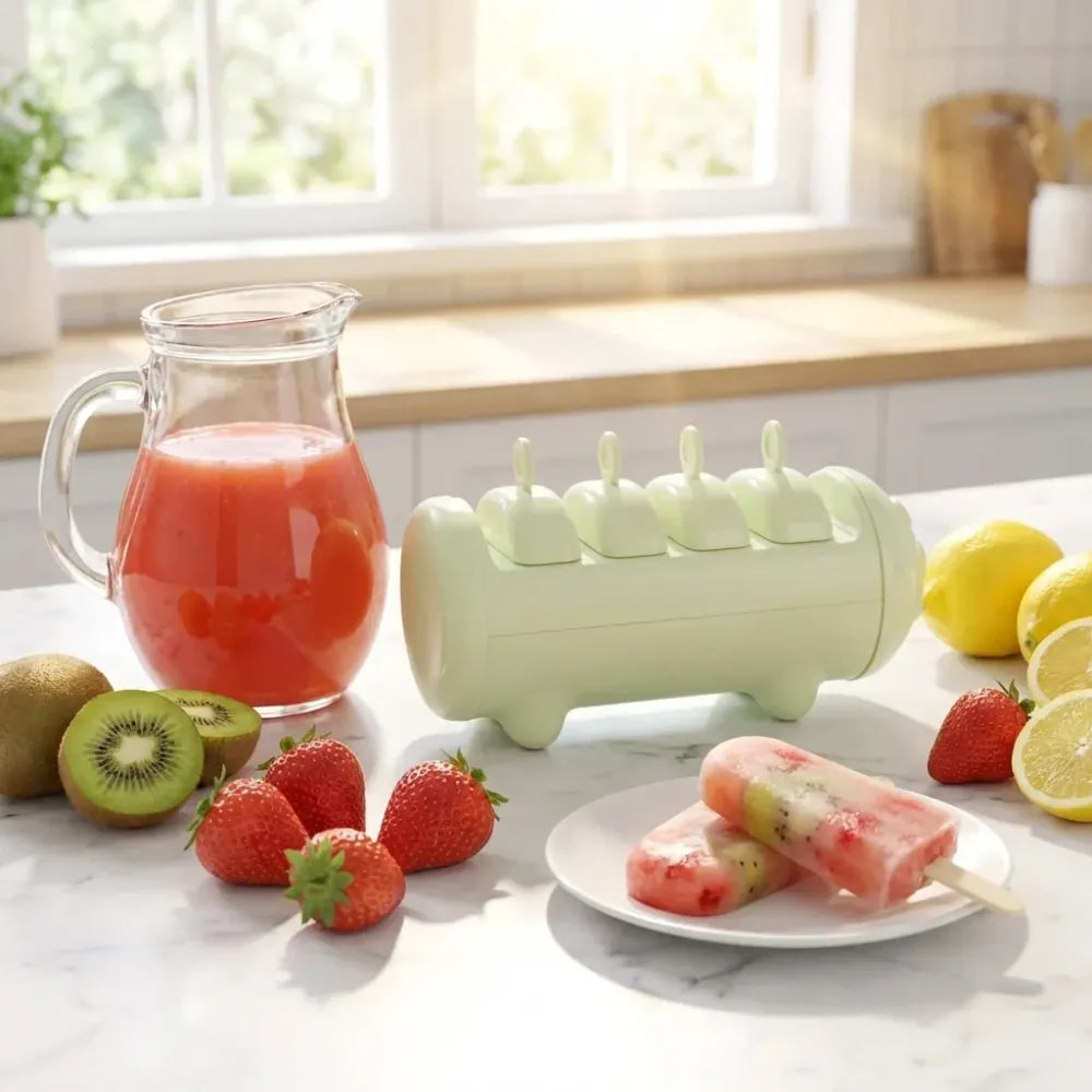 Cartoon popsicle mold set - home & kitchen