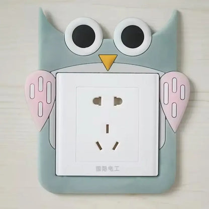 Cartoon power socket stickers – 4 pc