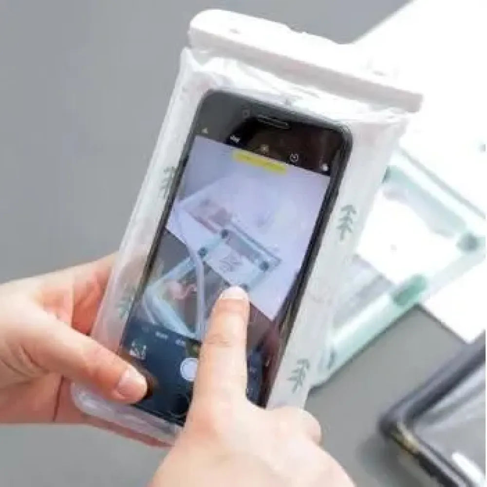 Cartoon waterproof phone pouch