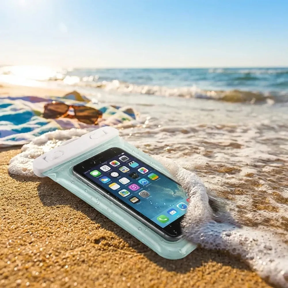 Cartoon waterproof phone pouch