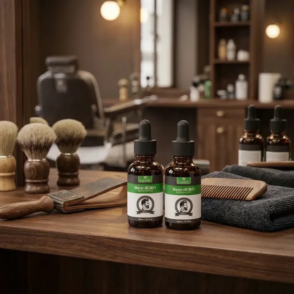 Cassidy beardgro beard oil (pack of 2)