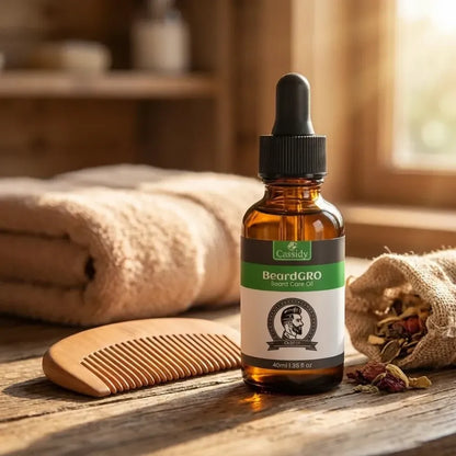 Cassidy beardgro beard oil (pack of 2)
