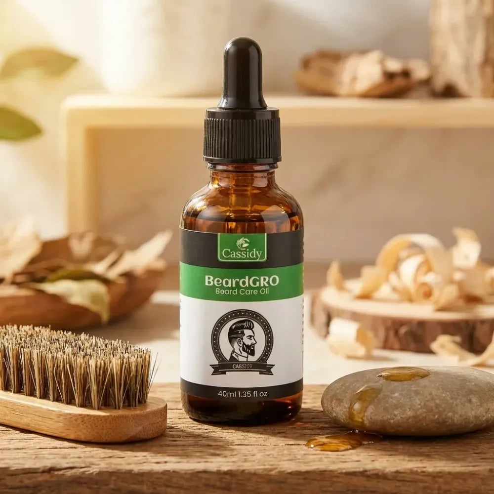 Cassidy beardgro beard oil (pack of 2)