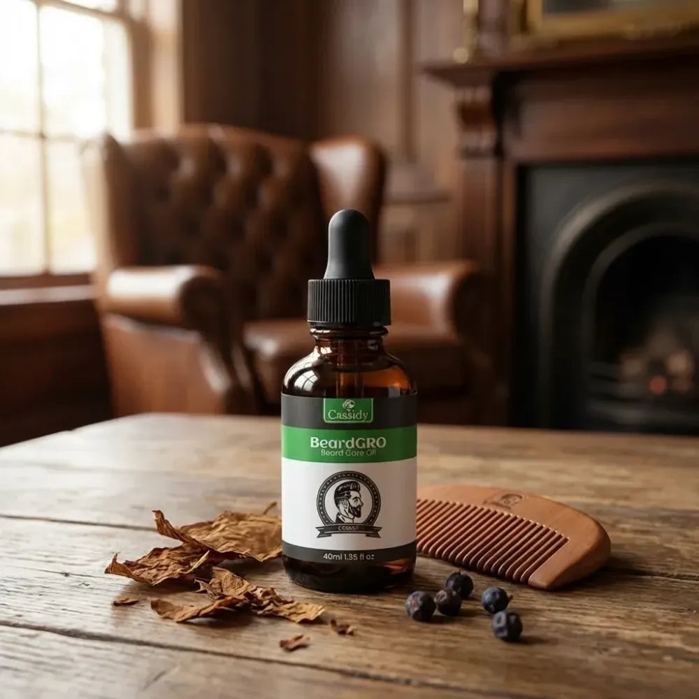 Cassidy beardgro beard oil (pack of 2)