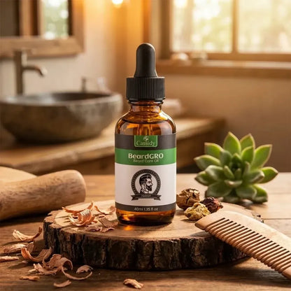 Cassidy beardgro beard oil (pack of 2)