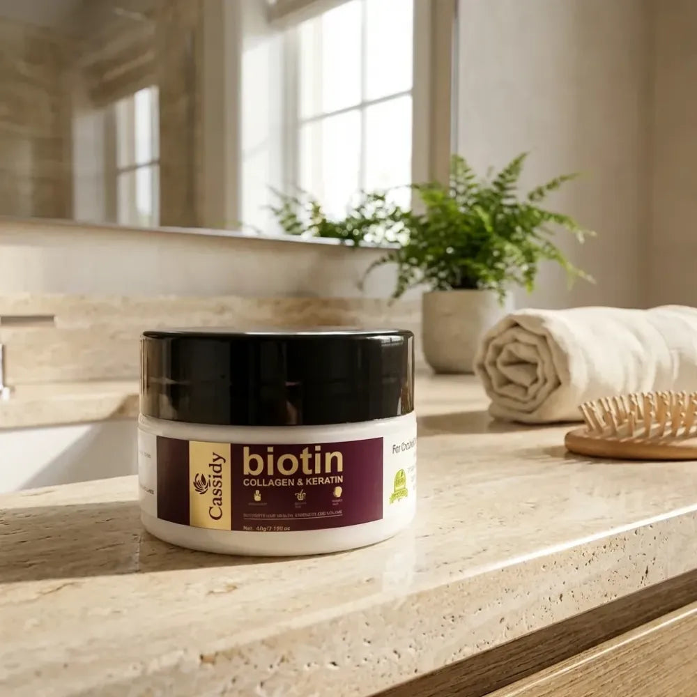 Cassidy biotin collagen hair cream