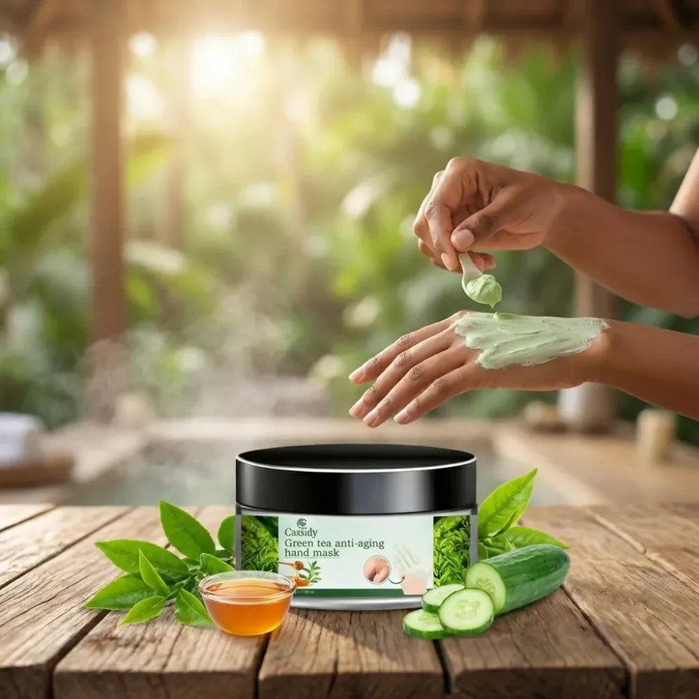 Cassidy green tea hand mask 50g (pack of 2)