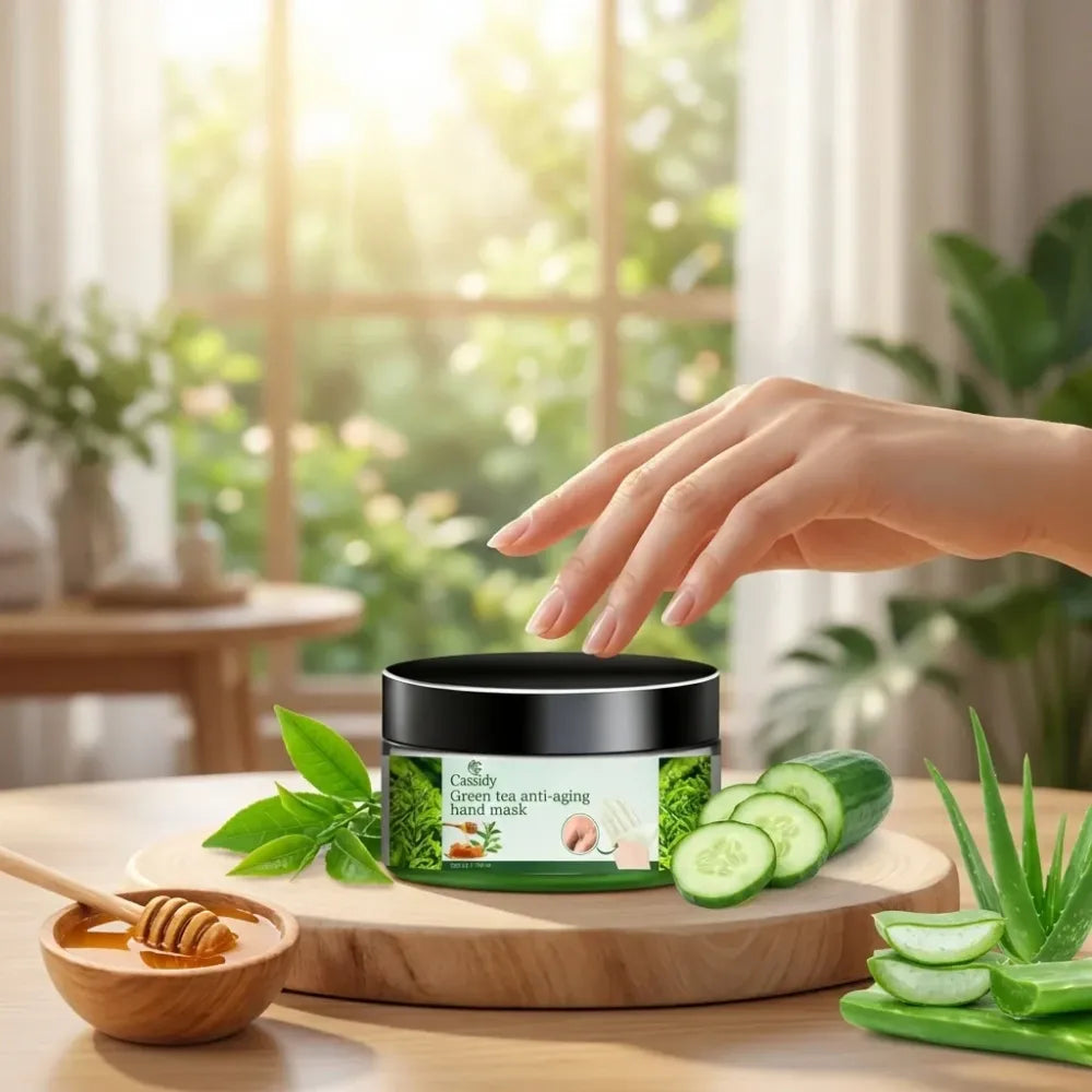 Cassidy green tea hand mask 50g (pack of 2)