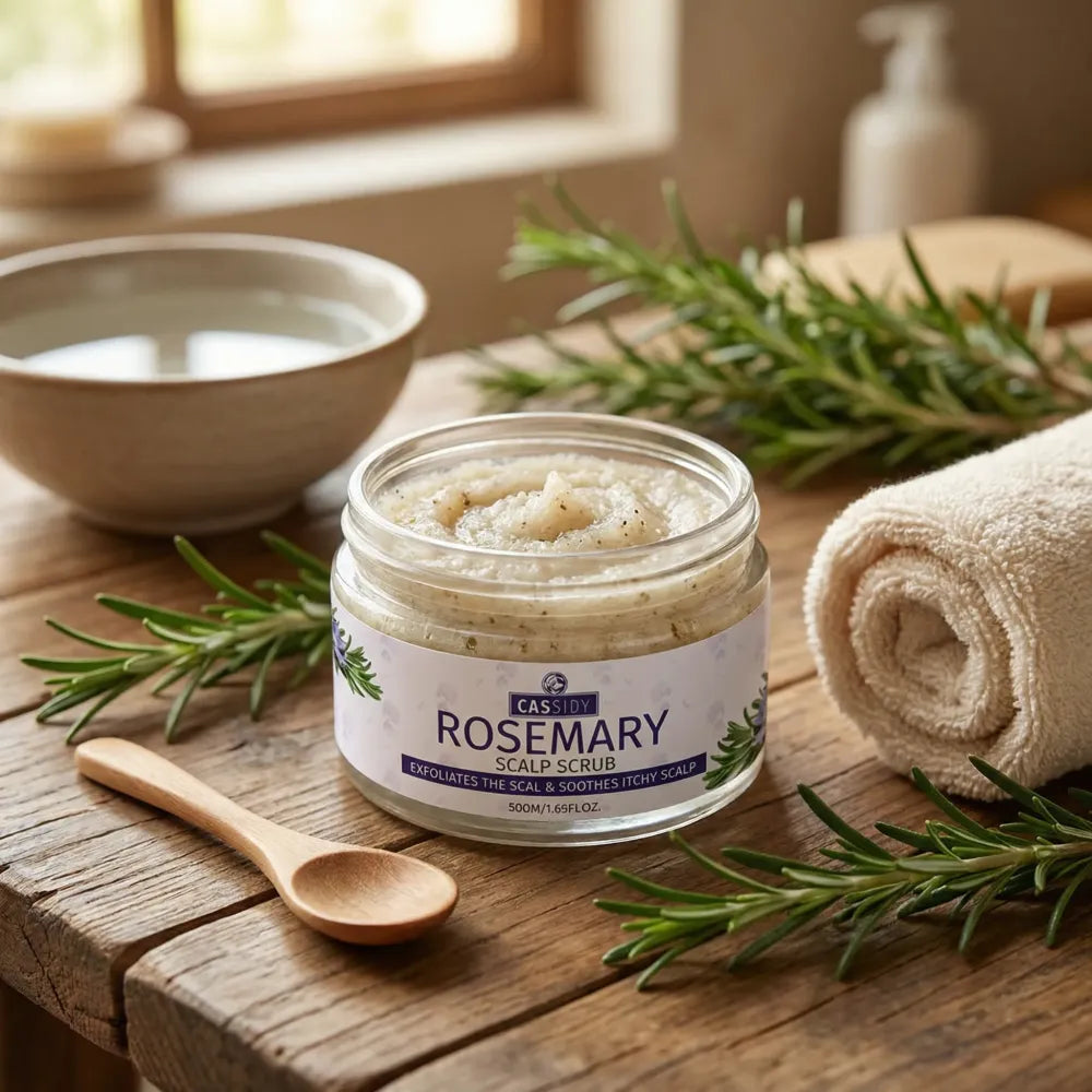 Cassidy rosemary scalp scrub 50g
