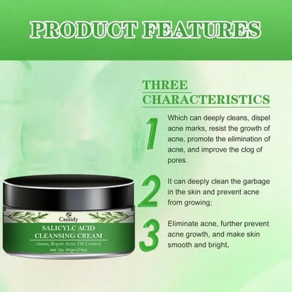 Cassidy salicylc acid cleansing cream