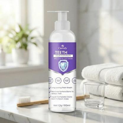 Cassidy teeth liquid toothpaste – 200ml (pack of 2)