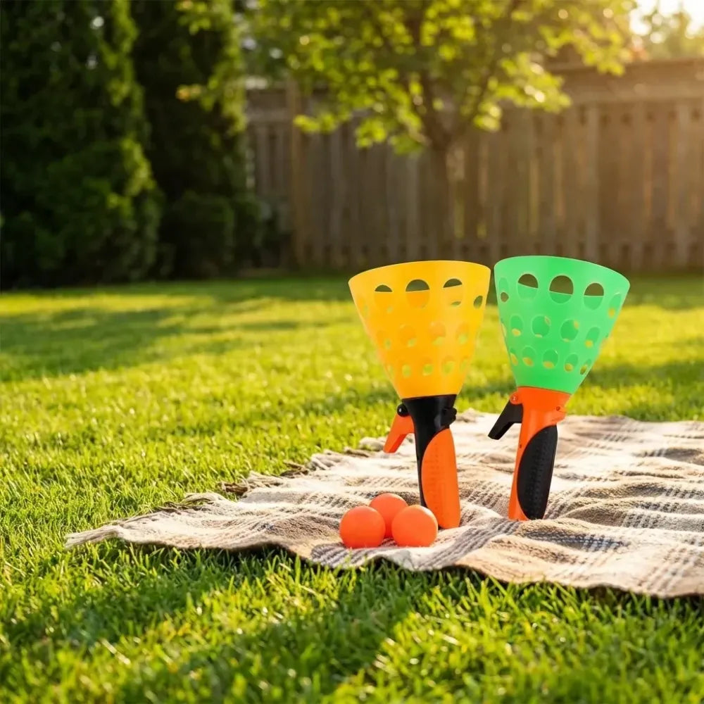 Catapult butt ball game - toys