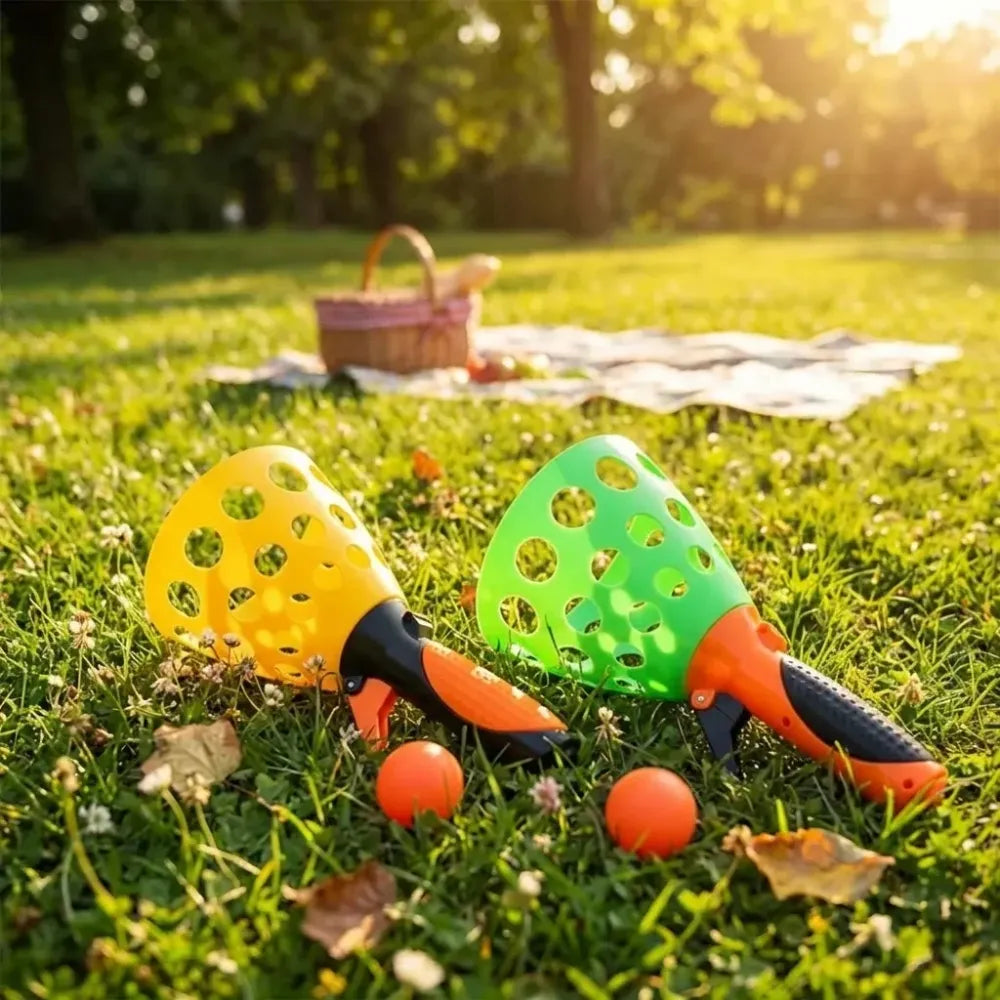Catapult butt ball game - toys