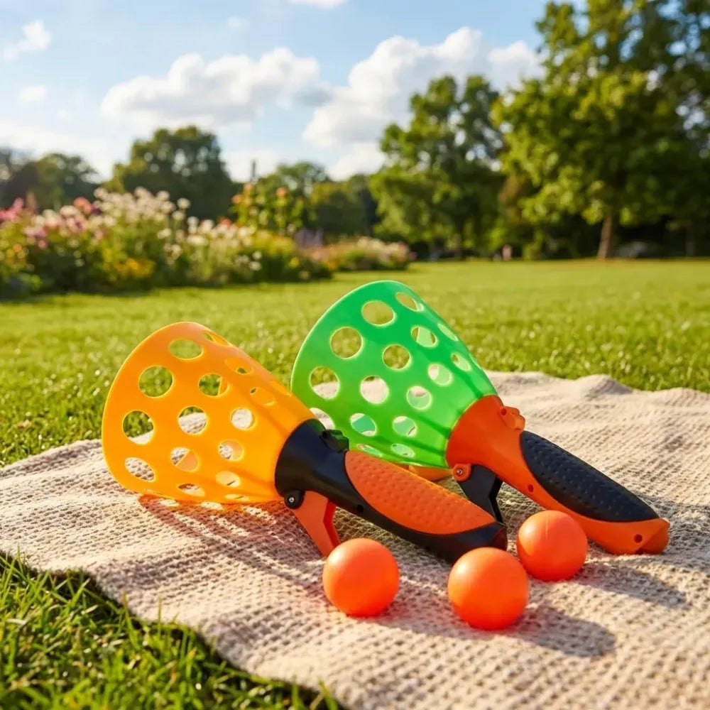 Catapult butt ball game - toys
